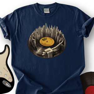 City Beats Vinyl T-Shirt