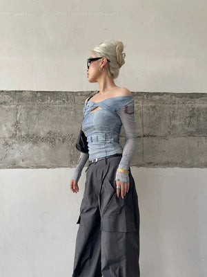 Acubi Mesh Top