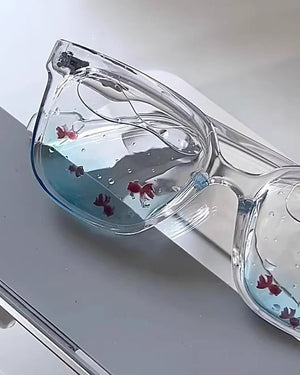 Koi Fish Clear Lens Glasses
