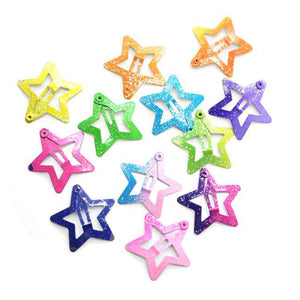 Star Snap Hair Clips