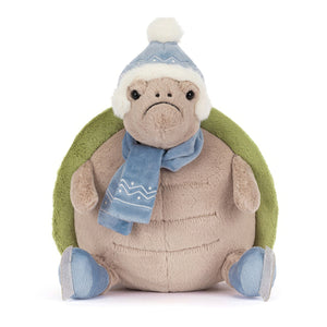 Skating Turtle Plush Toy