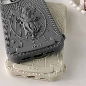 Angel Statue iPhone Case