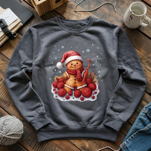 Crochet Ginger Sweatshirt