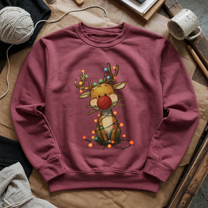 Knitmas Reindeer Sweatshirt