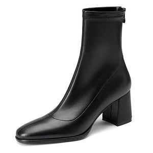 Paris Stories Block Heel Boots