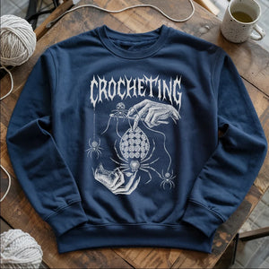 Gothic Crocheter Sweatshirt