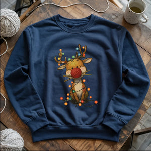 Knitmas Reindeer Sweatshirt