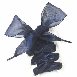 Organza Ribbon Shoe Laces