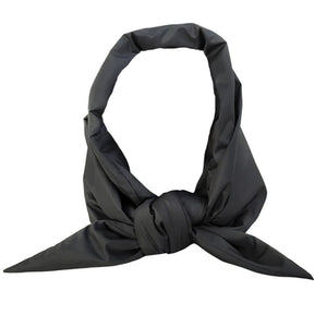 Quilted Hooded Triangle Scarf