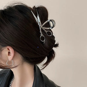 Scissors Hair Claw