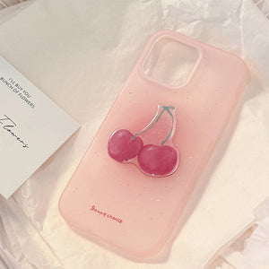 Sweet Attitude Cherry iPhone Case