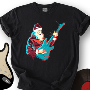 Guitar Santa T-Shirt
