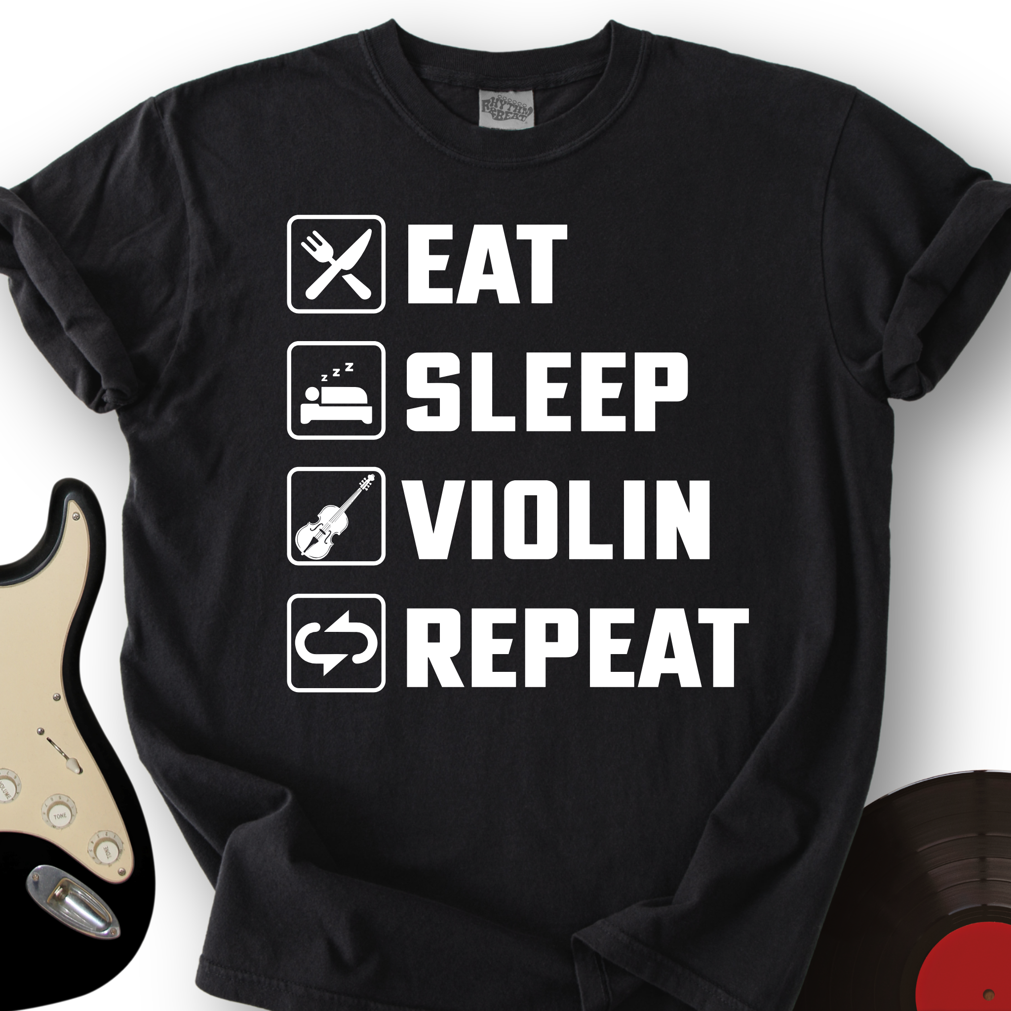 Eat, Sleep, Violin, Repeat T-Shirt