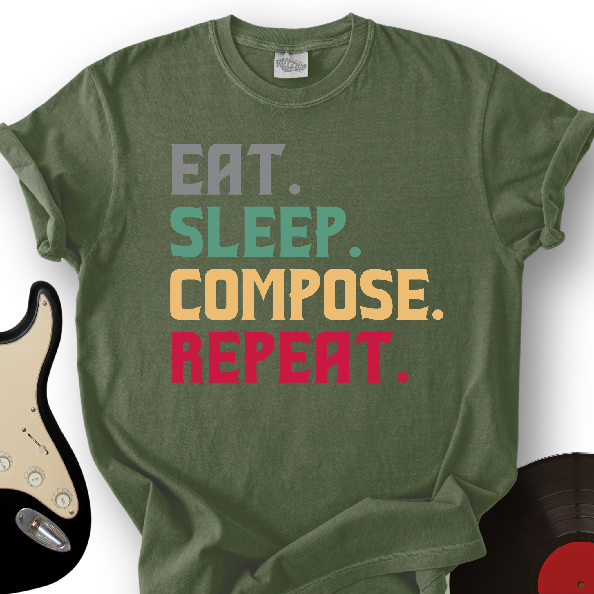 Eat, Sleep, Compose, Repeat T-Shirt
