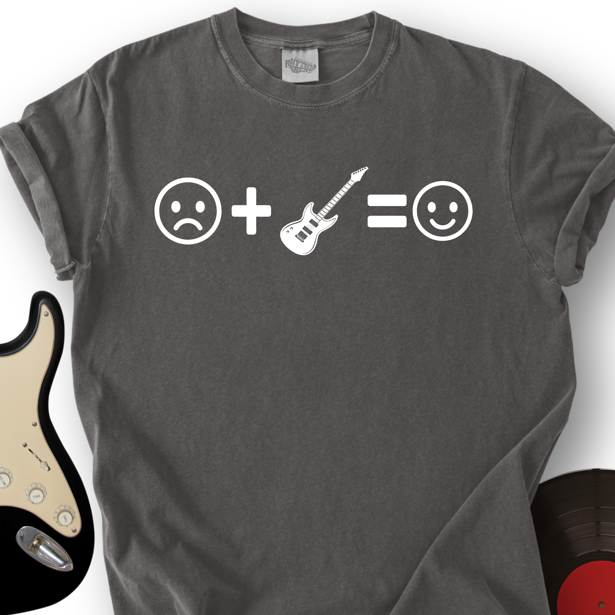 Electric Guitar Makes Me Happy T-Shirt
