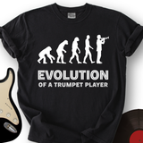 Evolution Of A Trumpet Player T-Shirt