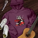 Cat Playing Drums Hoodie