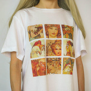 Alphonse Mucha Tee