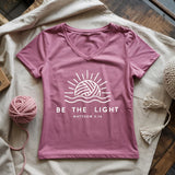 Be The Light Lady V-neck