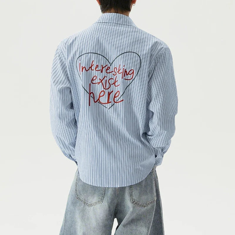 Blue Striped Shirt