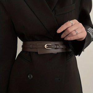 Detachable Faux Leather Belt