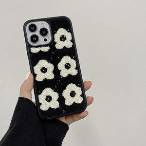 Flowers Fuzzy iPhone Case