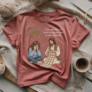 God Crocheting Tangles T-shirt