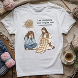 God Crocheting Tangles T-shirt