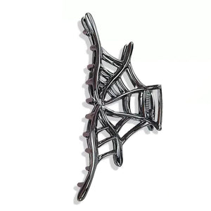 Spiderweb Metal Hair Claw