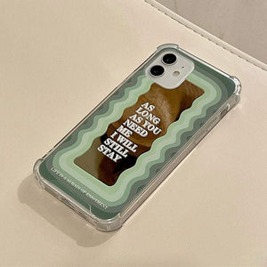 I Will Stay iPhone Case