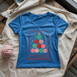 Yarn Tree Lady V-neck