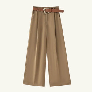 Tailored Wide Leg Pants