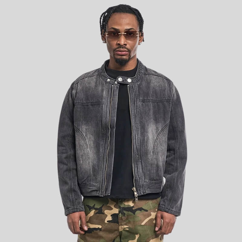 Washed Zip Jacket