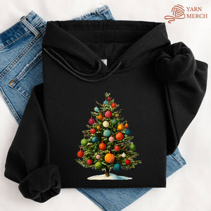 Yarn Christmas Tree Hoodie