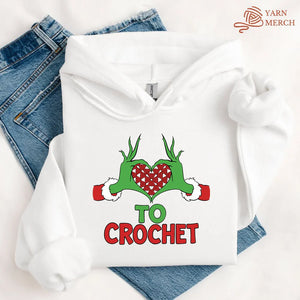 Yarnville Heart Hoodie