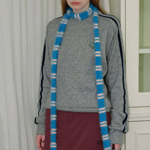 Teen Craft Striped Skinny Scarf