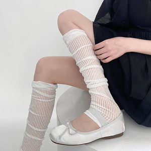 Ballet Class Thin Leg Warmers