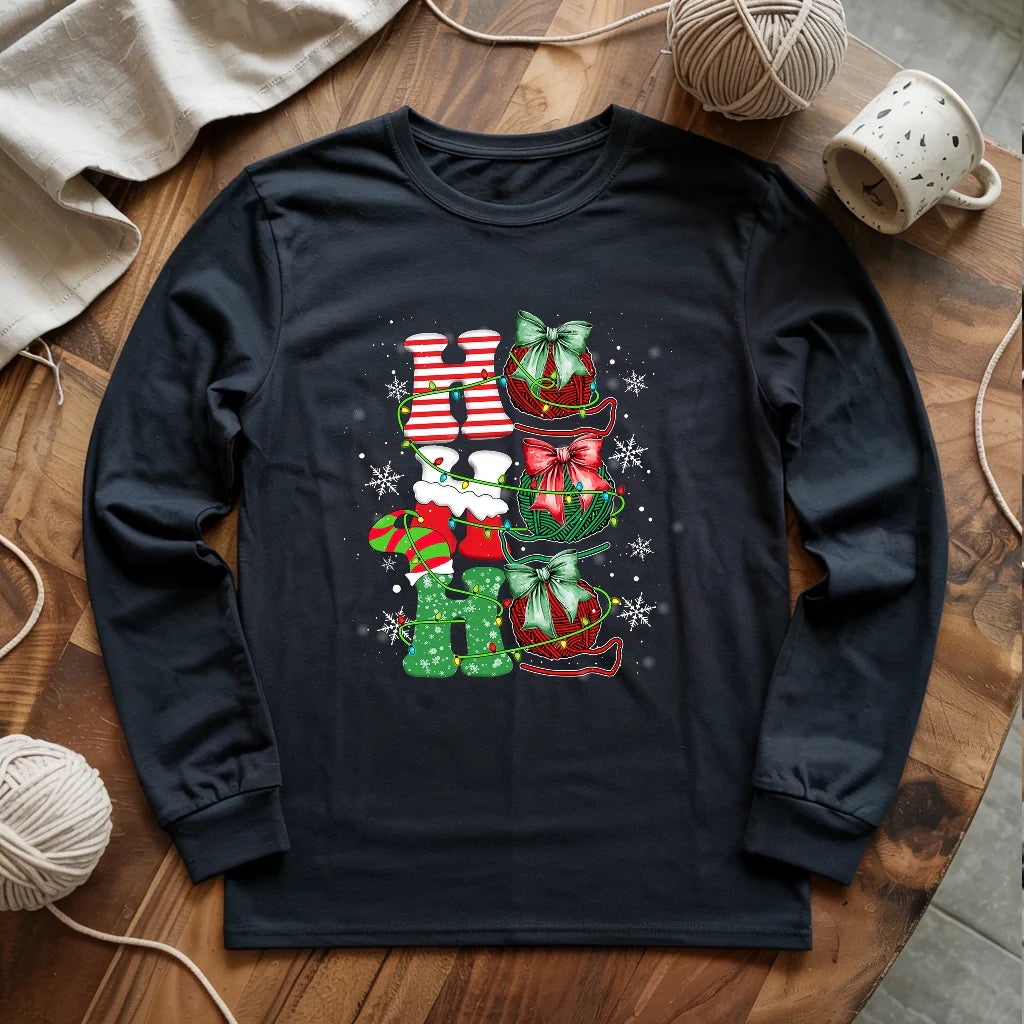 Ho Ho Ho Long Sleeve T-shirt