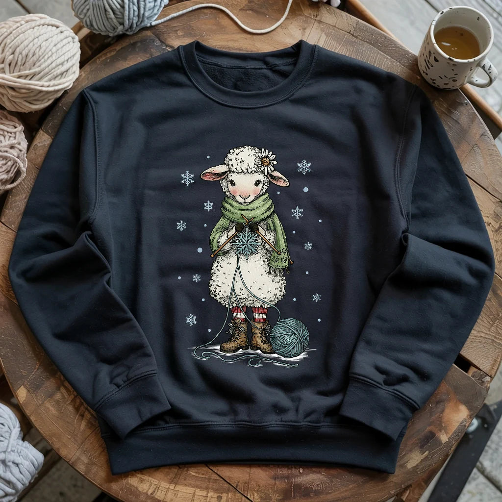 Knitting Snowflex Sweatshirt