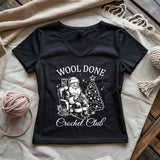 Wool Done Lady V-neck