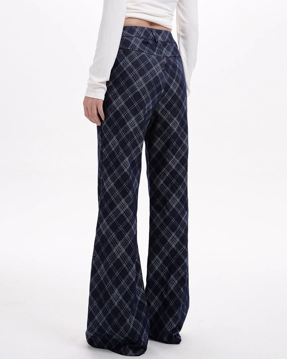 Skippin' School Blue Plaid Pants