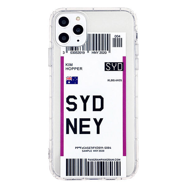 Boarding Pass IPhone Case