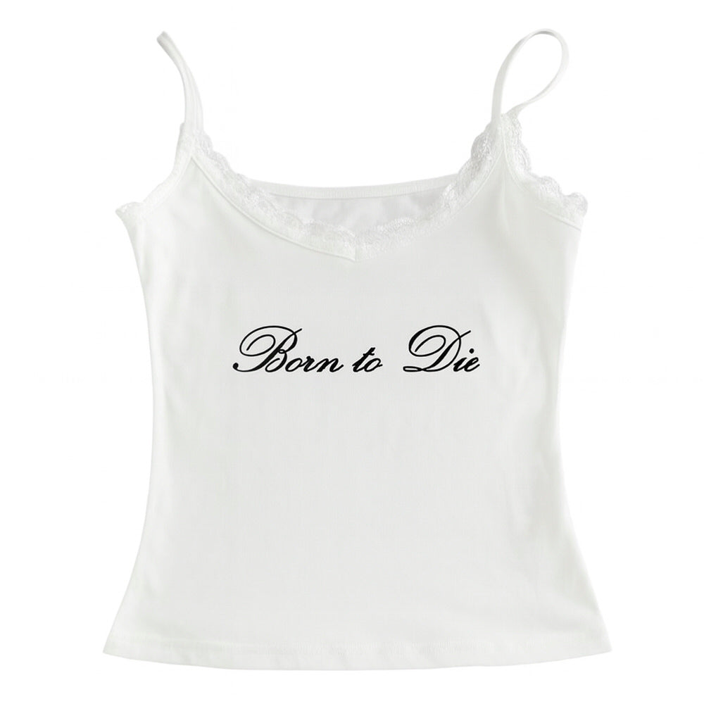 Born to Die Lace Cami Top