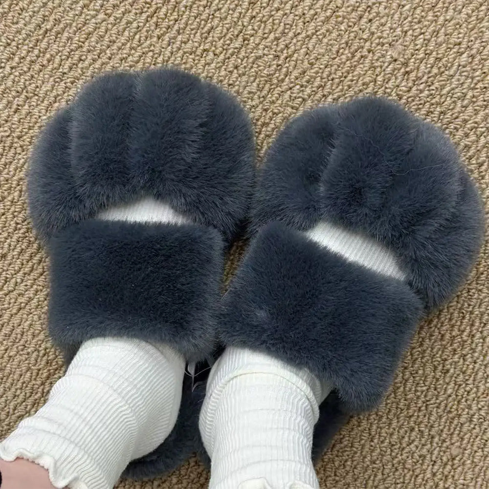 Cat Paw Furry Slippers