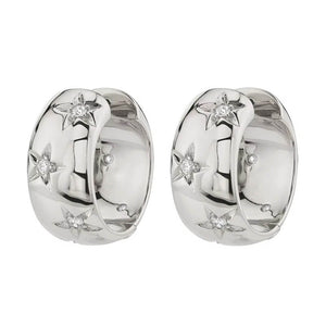 Celestial Magic Hoop Earrings