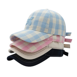 Coquette Picnic Gingham Cap