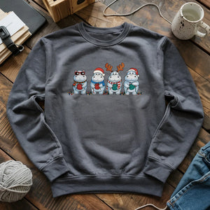 Hippo Knitmas Sweatshirt