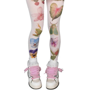 Fairycore Aesthetic Patterned Tights