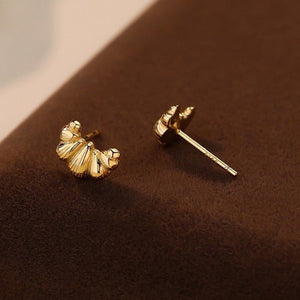 French Girl Croissant Earrings