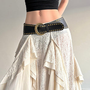 Grunge Double Rivet Belt